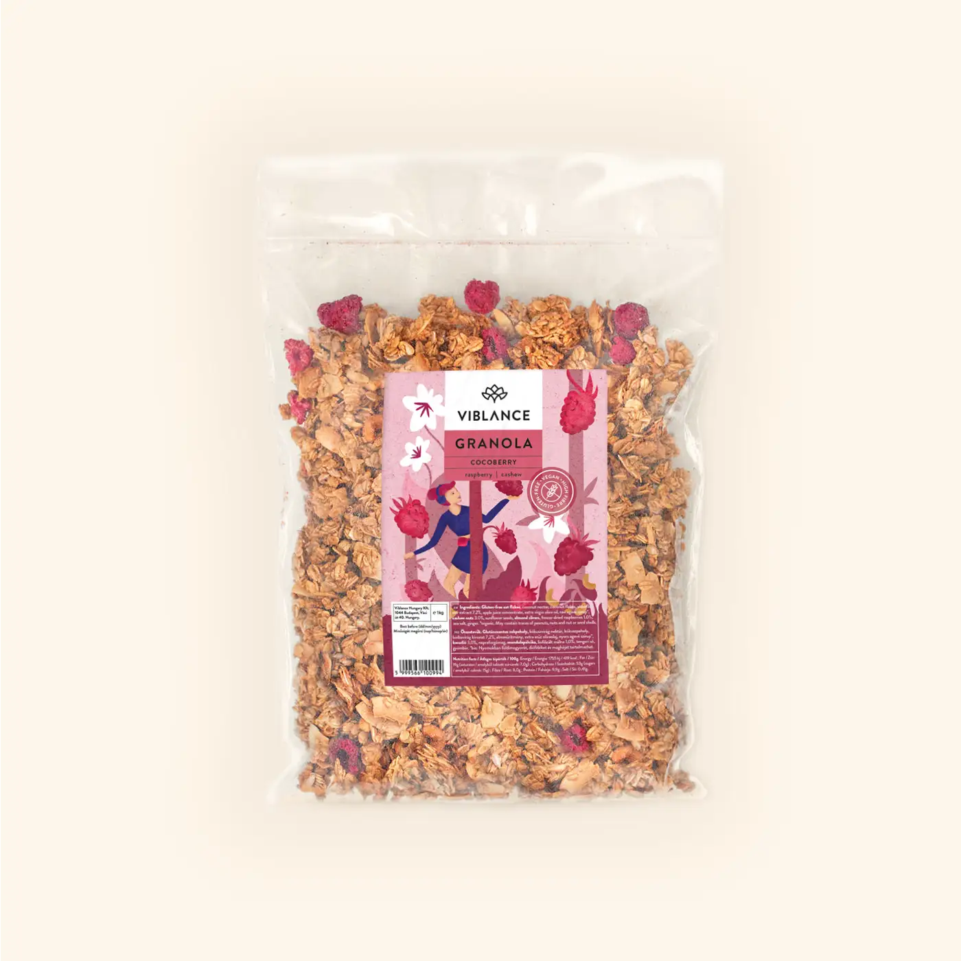 Cocoberry granola - 1000g