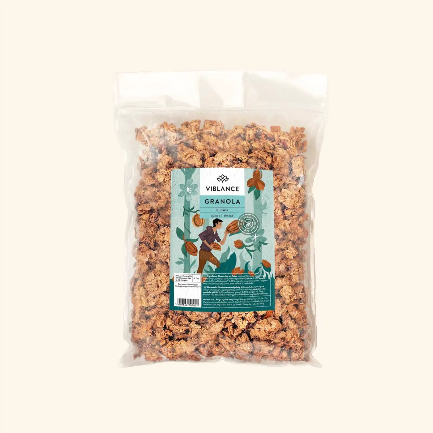 Pekándiós Granola - 1000g