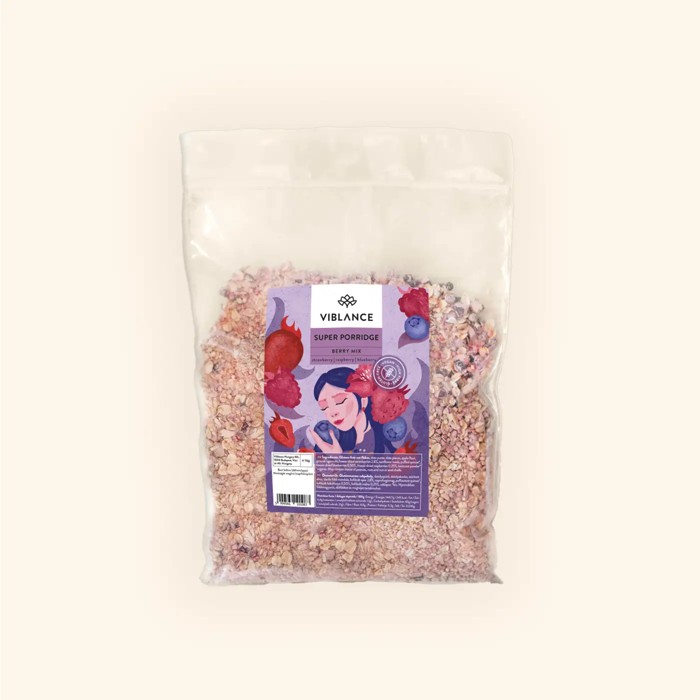 Berry Mix Zabkása - 1000g