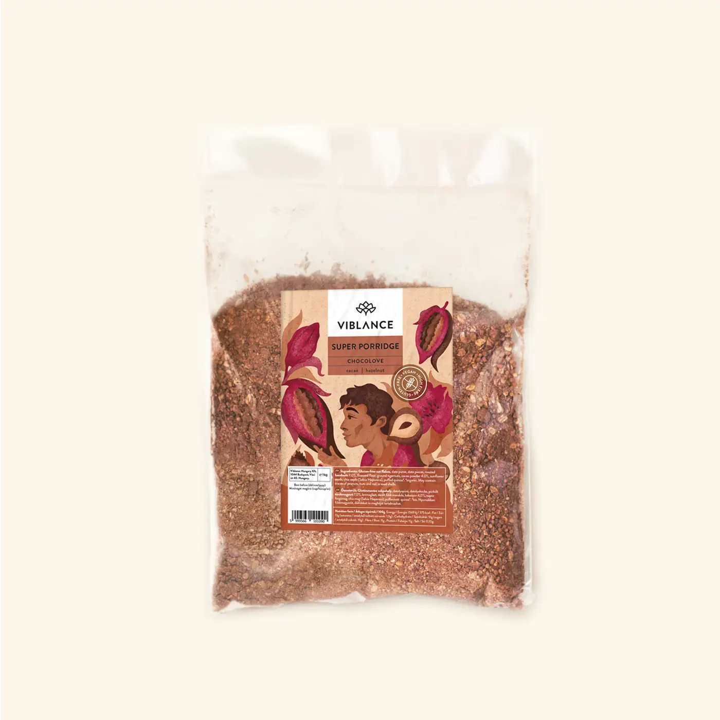 Chocolove Zabkása - 1000g