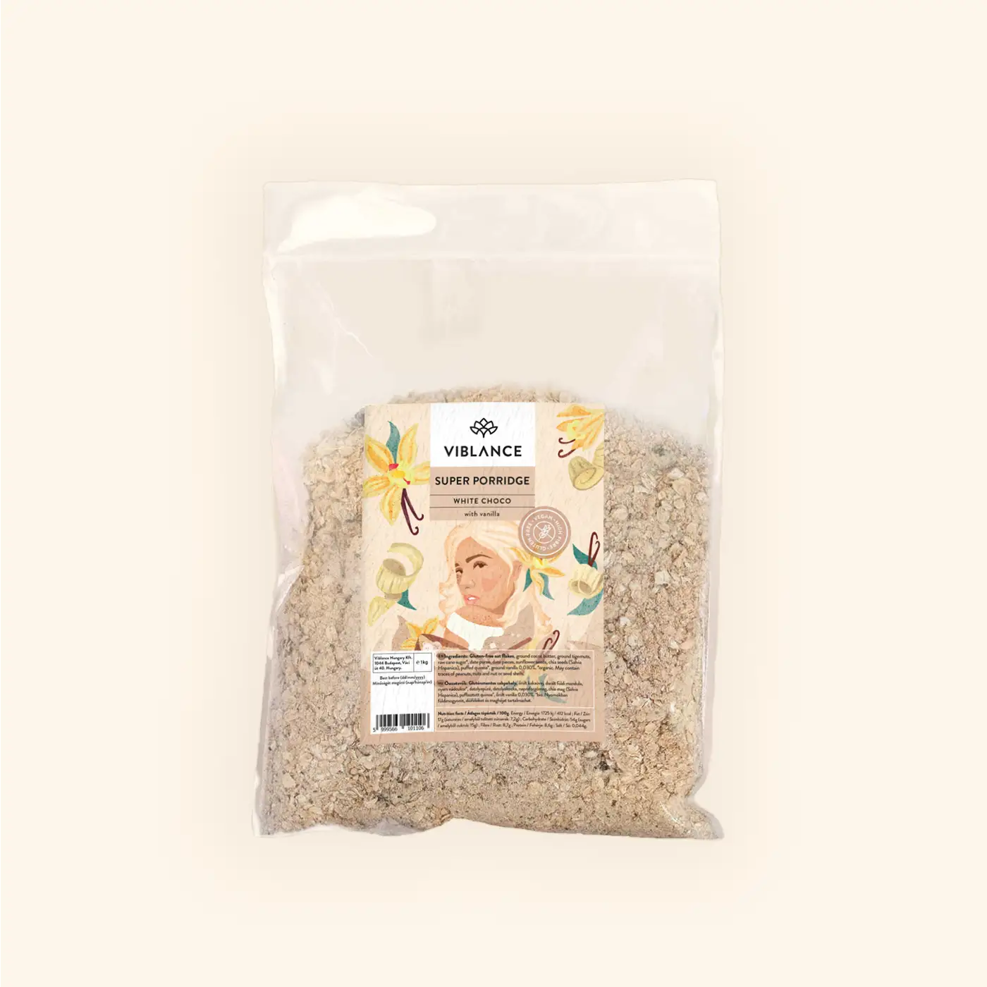 White Choco Zabkása - 1000g
