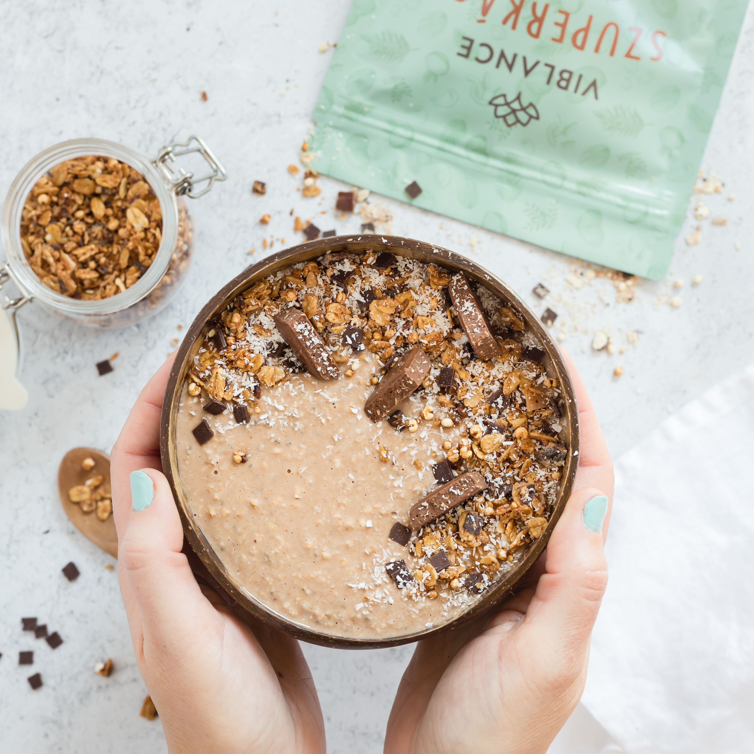 zabkása granola reggeli