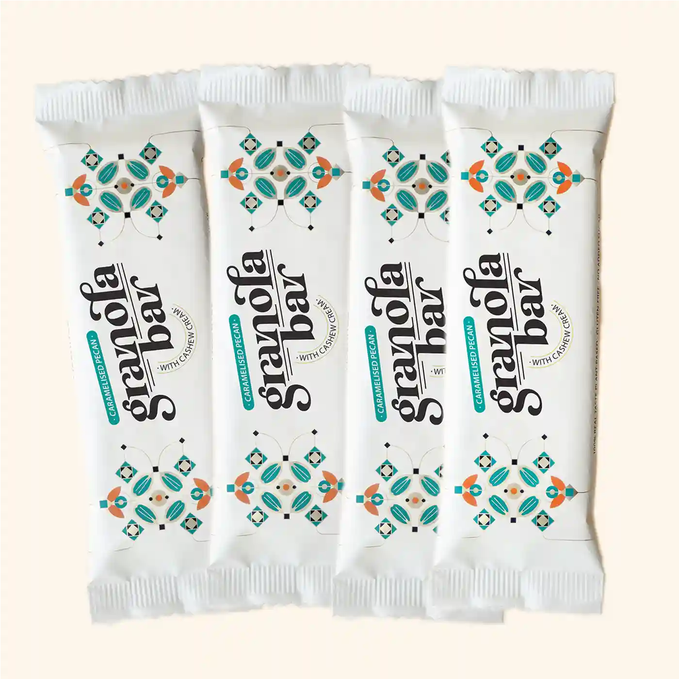 Karamellizált pekándió granola szelet - 4 szelet (4x 55g)