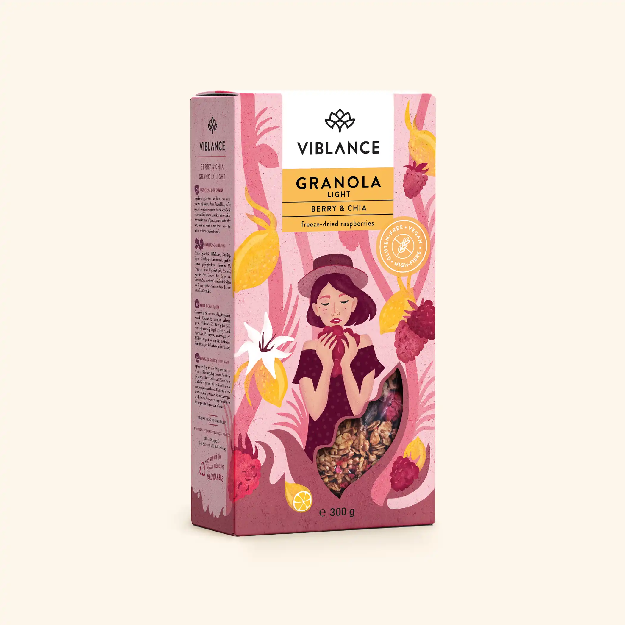 Berry & Chia Granola Light