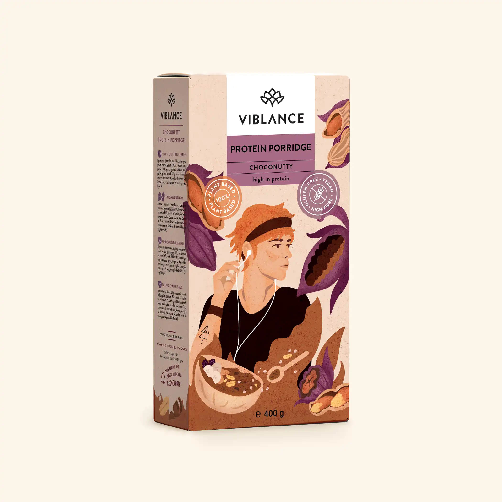 Choconutty Protein Porridge