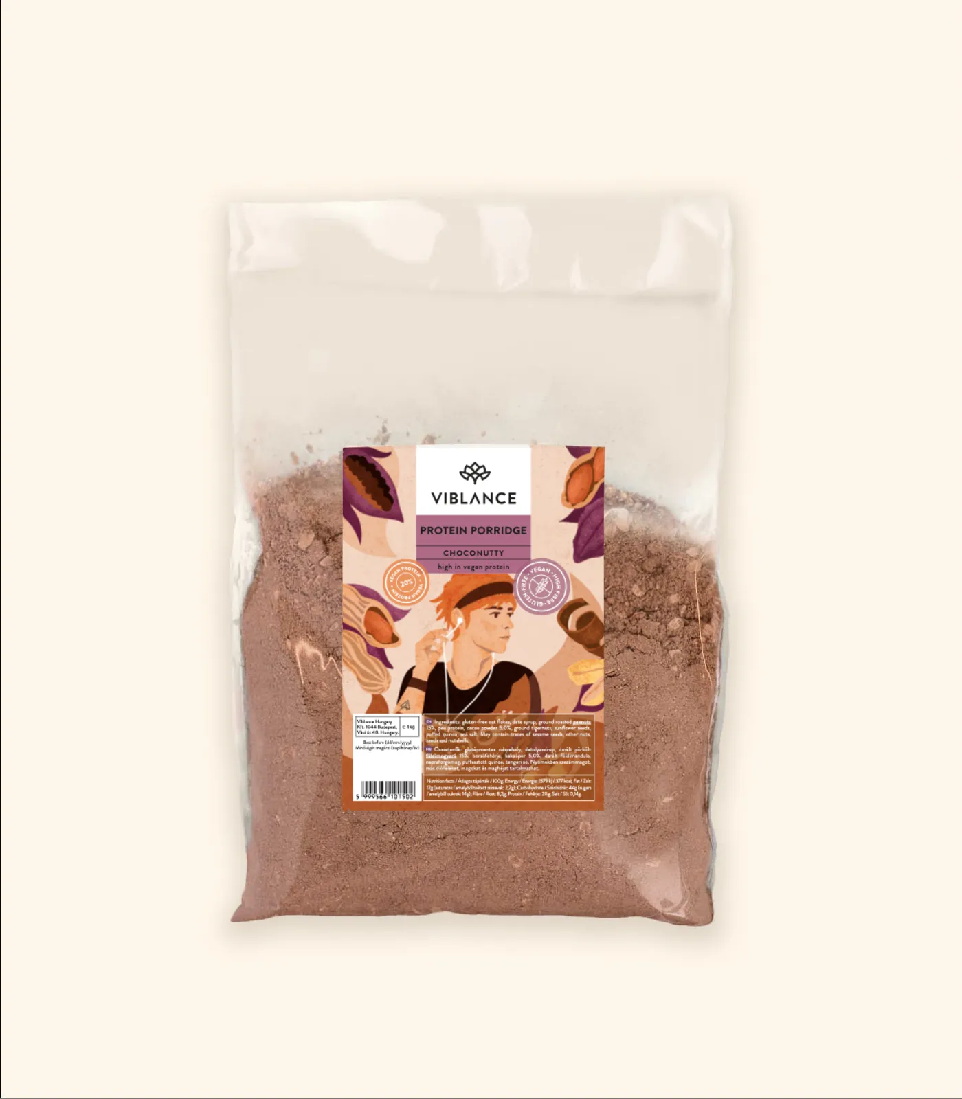 Choconutty Proteinkása - 1000g