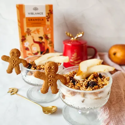 gingerbread granola winter recipe