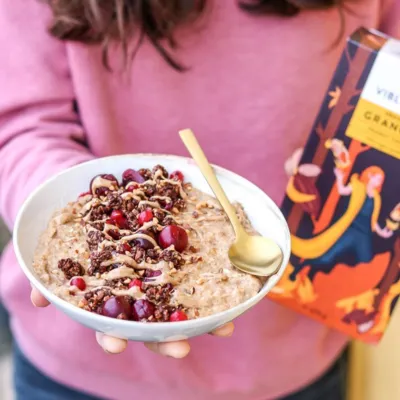 protein granola bowl