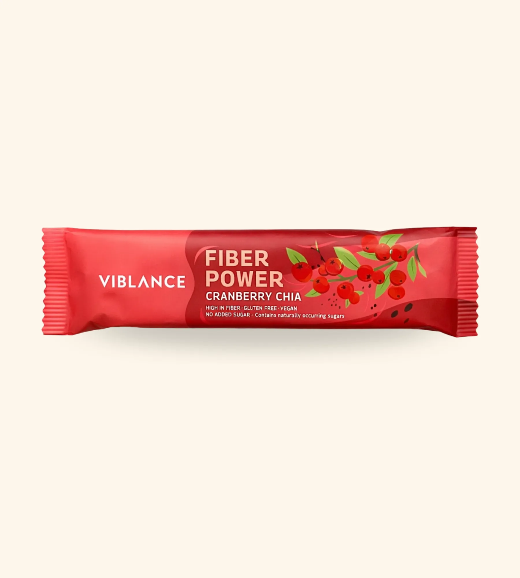 Cranberry Chia Fiber Power Bar